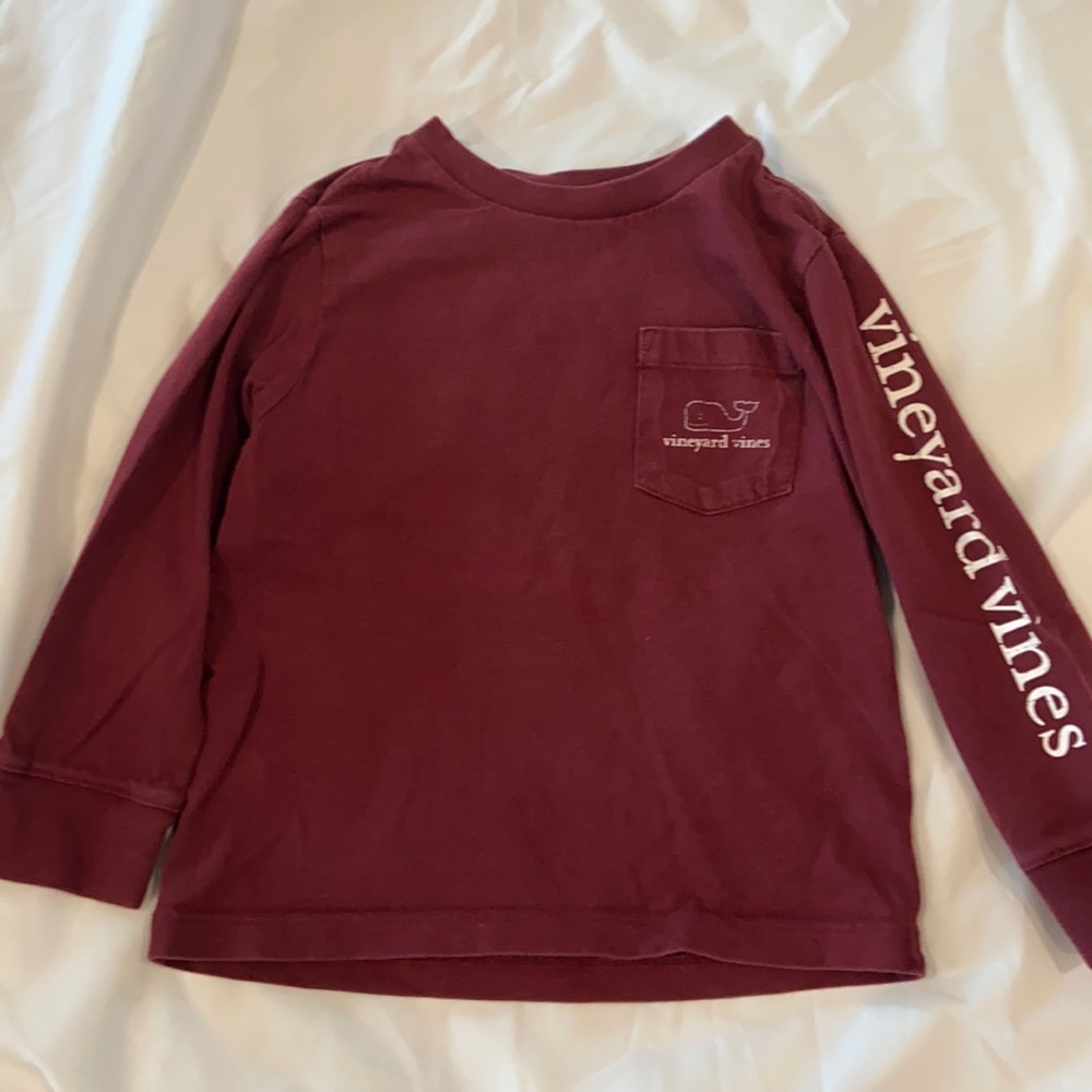 Boys 2t vineyard vines long sleeved shirt